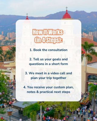 Colombia expat consultation process explained in four steps