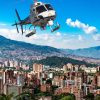 Exclusive Medellin helicopter flight for families or small groups