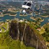 Private tour from Medellin to Guatape by helicopter