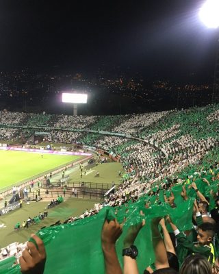 Estadio Atanasio Girardot full of Atlético Nacional supporters