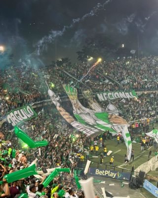 Fireworks and passion during Medellin’s football derby
