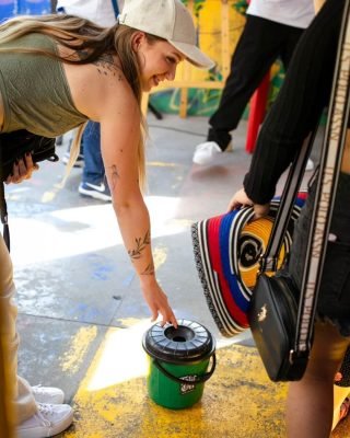 Street performers and local artists bringing life to Comuna 13 Medellin